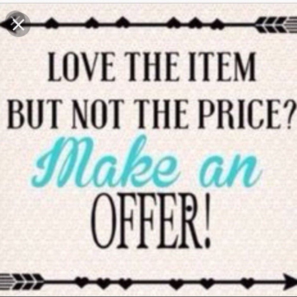 Yes Yes I am welcome to all reasonable offers!